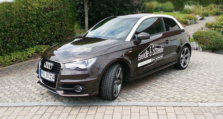 Brendle&Schneider Horb Autobeschriftung mit Digitaldruck-Hochleistungsfolie